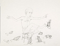 Mark Kicking Rats
2006, graphite on paper, 18 x 24 inches
© Copyright 2006 Robert Warrens